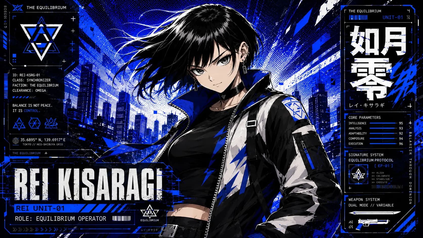 Rei Kisaragi, The Equilibrium